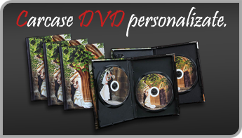 Carcase DVD personalizate cu fotografia dumneavoastra